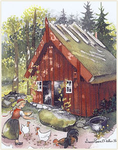<b>Ett litet hus i Hånger.</b>