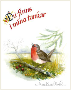 <b>Du finns i mina tankar</b>