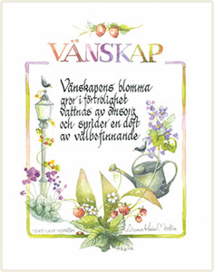 <b>Vänskap</b><br />Text: Leif Tiström